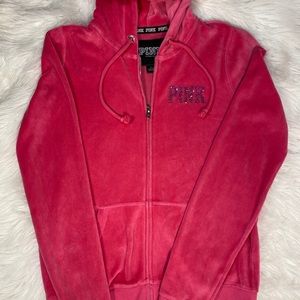 Victoria Secret PINK Vintage Sequin Hoodie